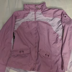 Columbia purple girls outdoor jacket